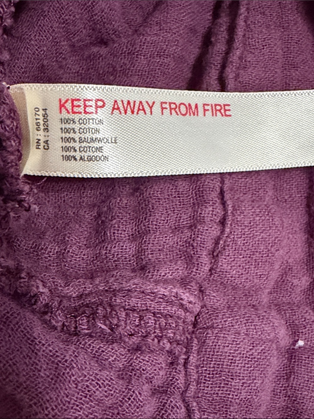 Free People Not So Basic Tunic Purple Button-Down Shirt Large - Picture 5 of 5
